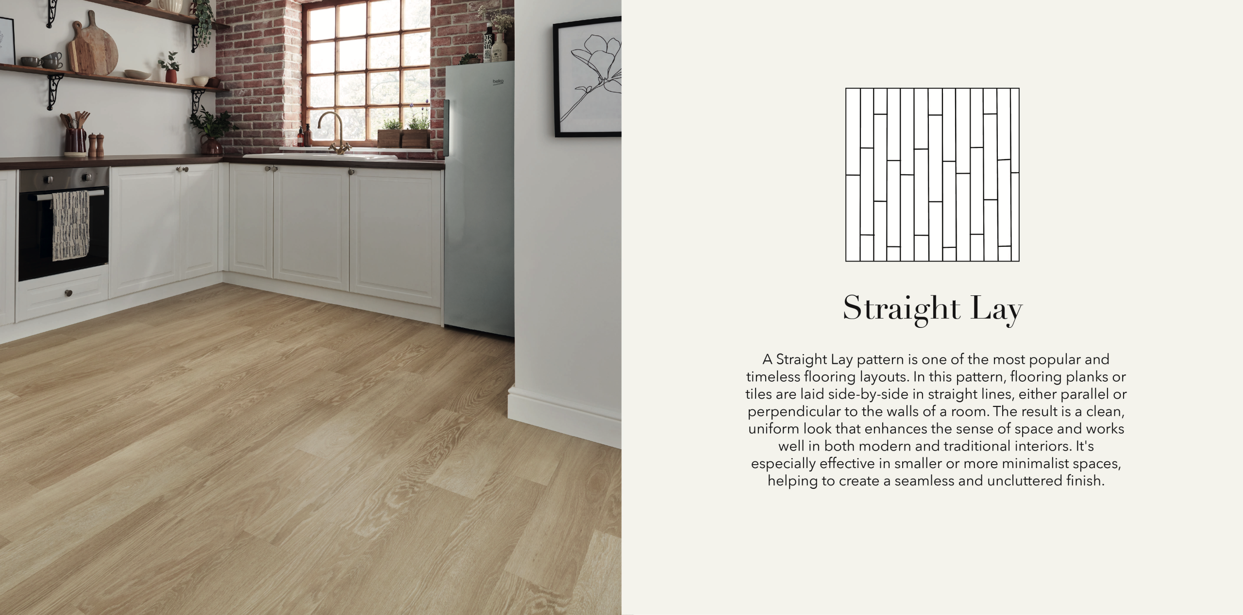 Laying Patterns Description kitchen