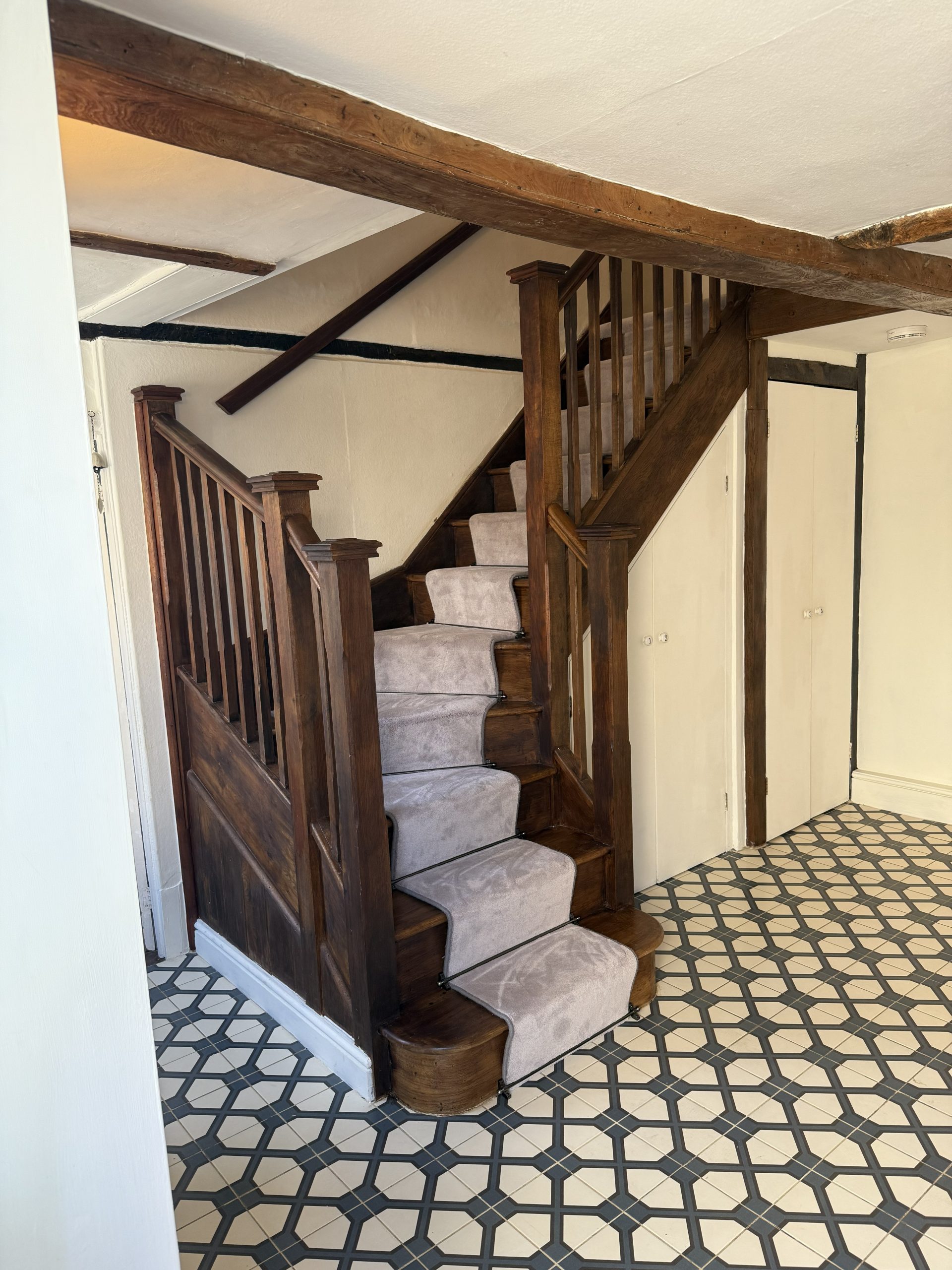 Stair Runner Installation