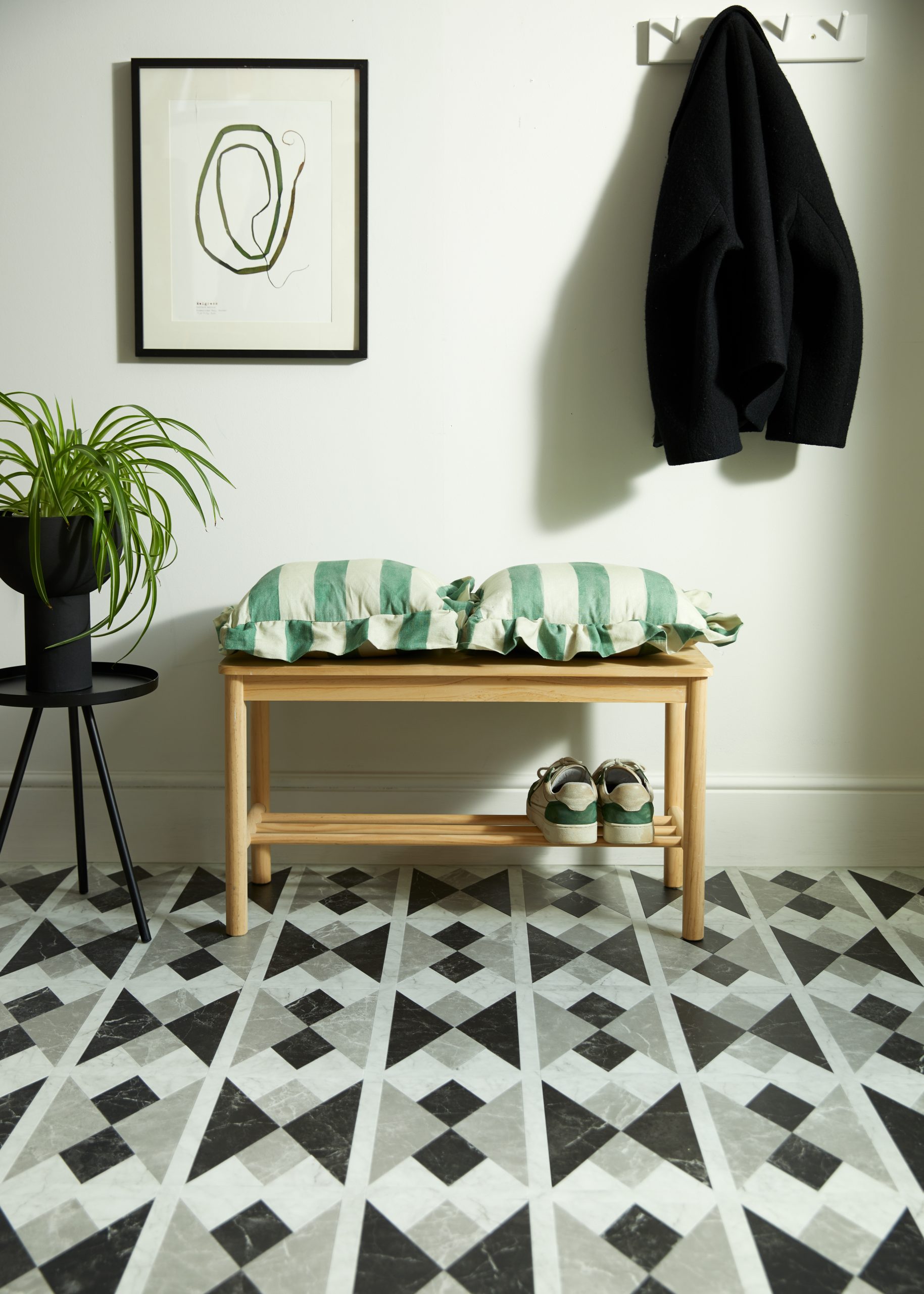 Amtico Decor geometric marble effect flooring