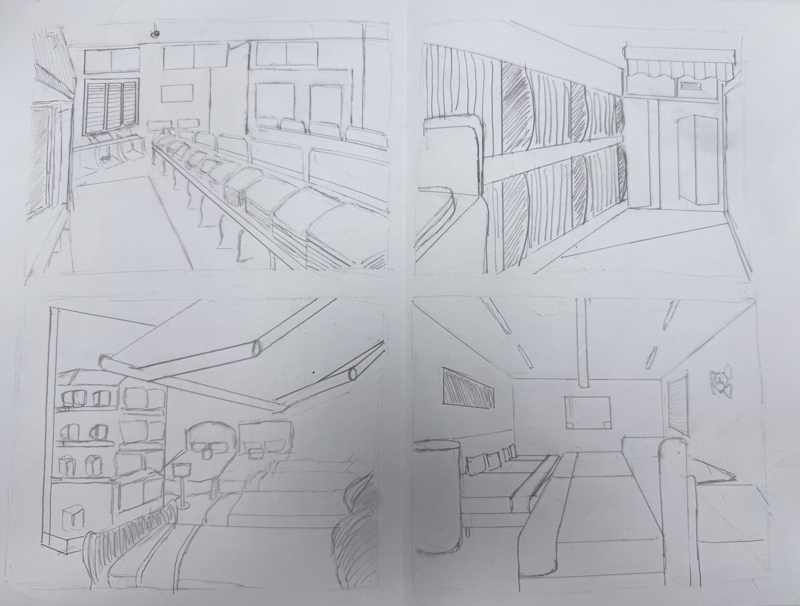 Work experience showroom redesign