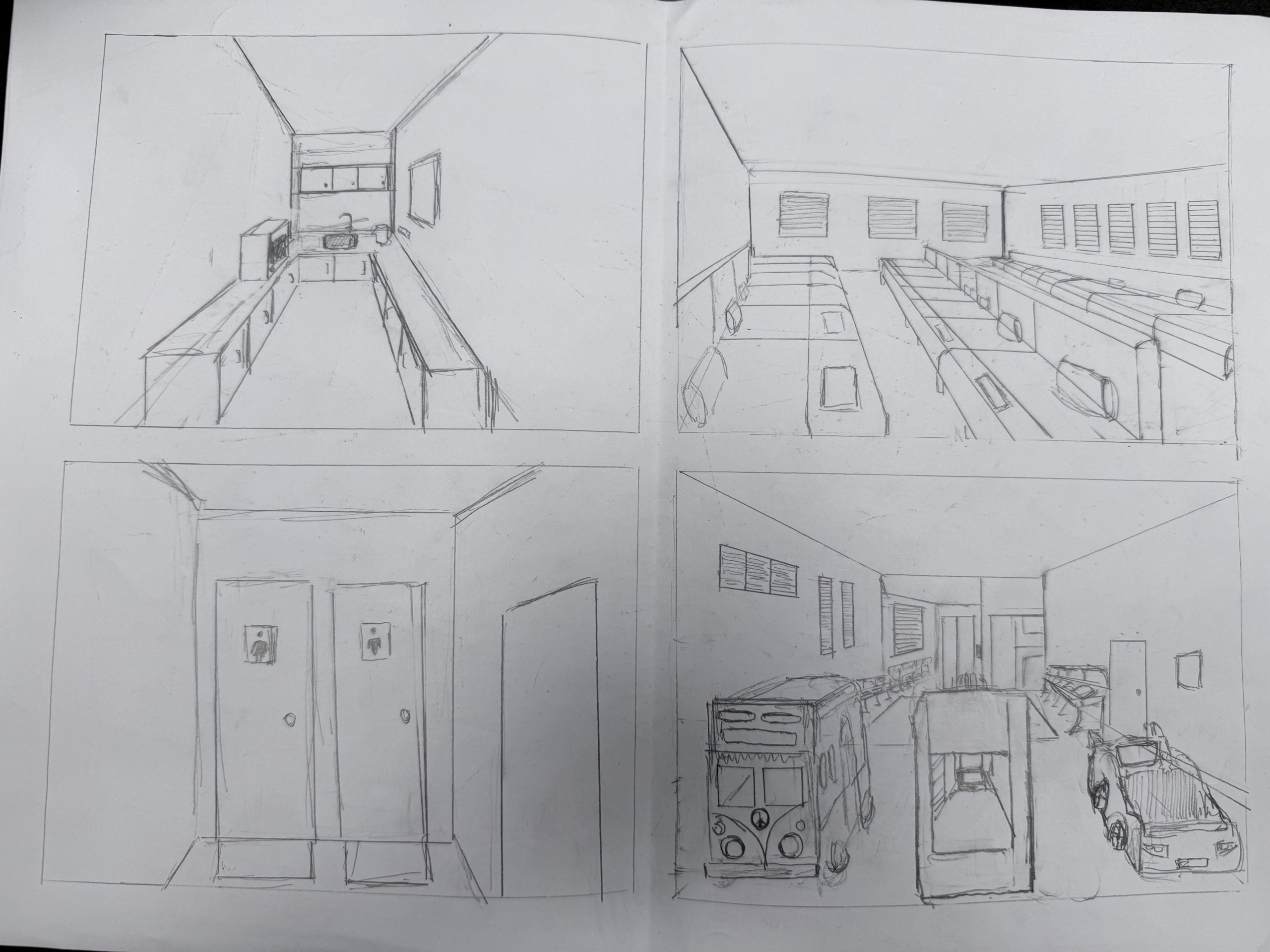 Work experience showroom redesign